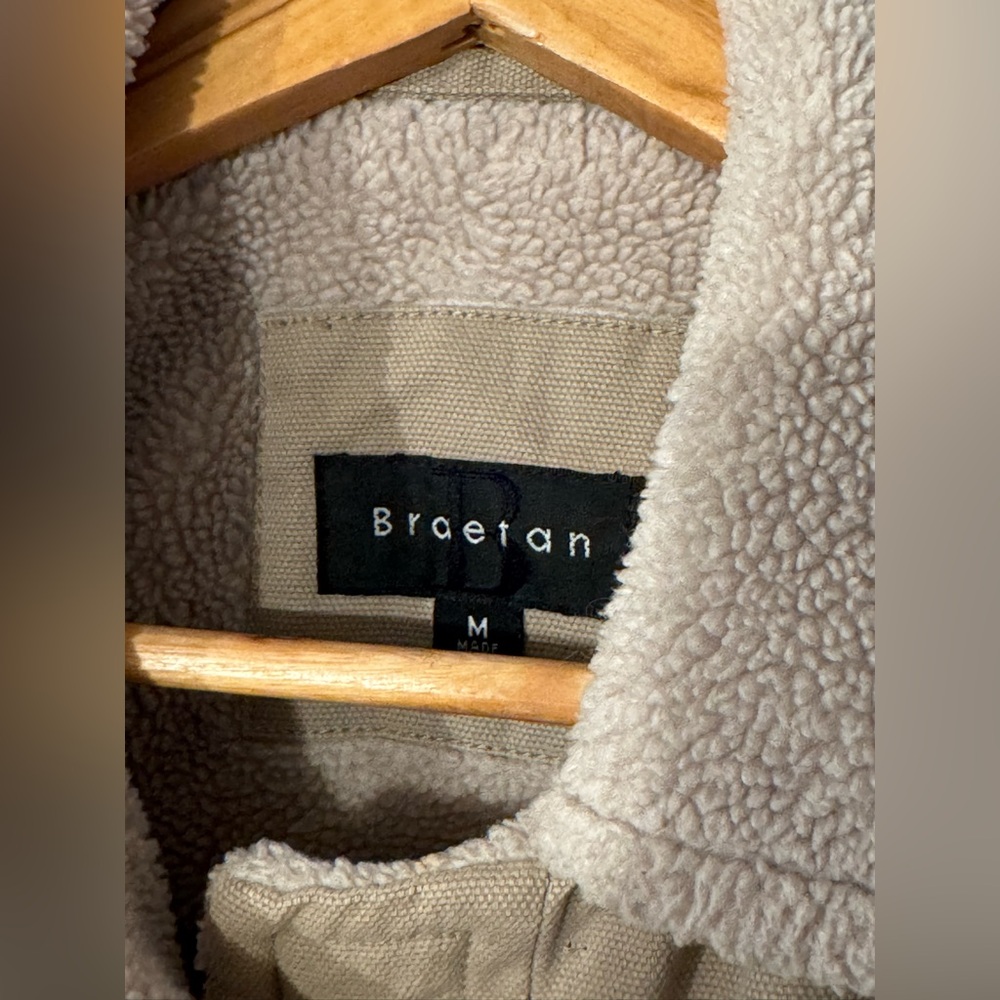 Beige Utility Jacket | medium - Picture 4 of 5